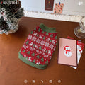 Christmas Elk Tree Pattern Dog Cat Hoodie