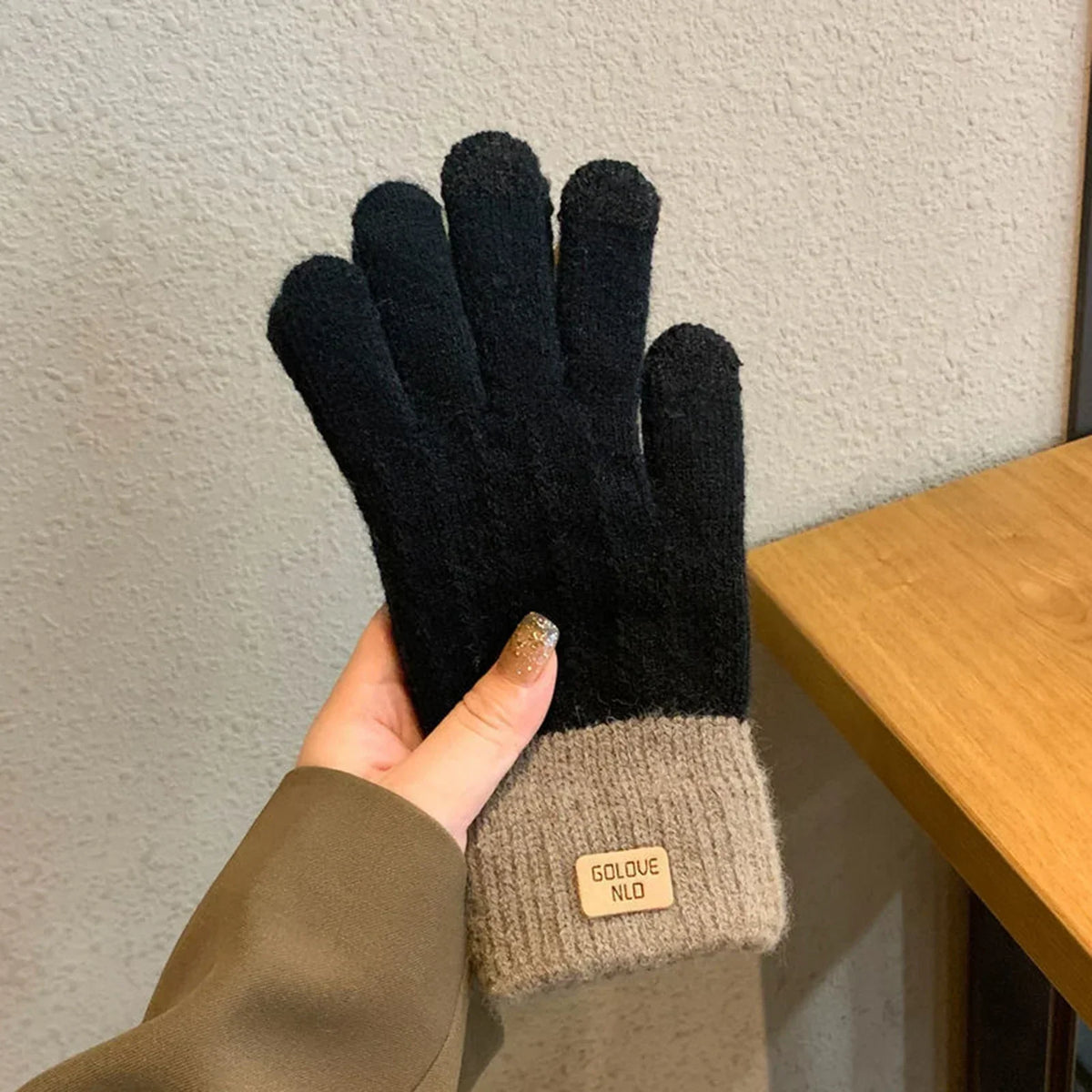 Women’s Winter Gloves Touchscreen Fleece Lined Knit