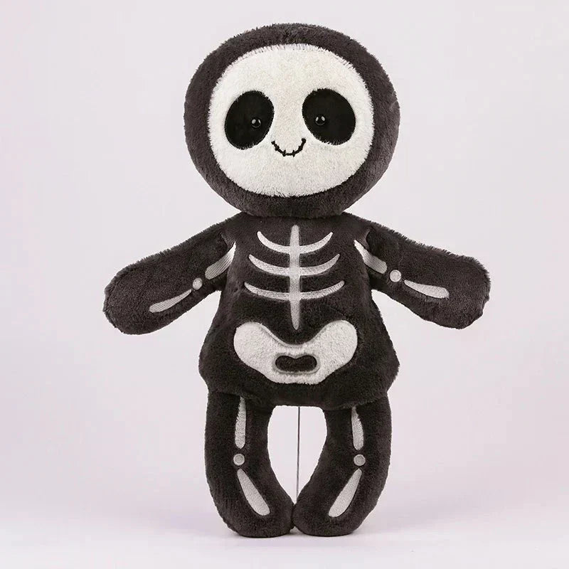 Chilling Skeleton and Mysterious Mummy Halloween Plush Toys